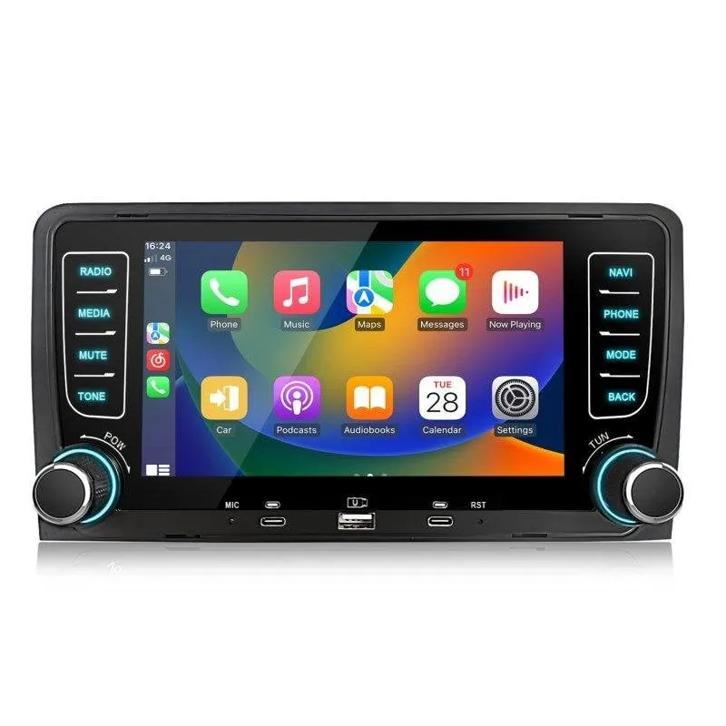Autoradio JUNSUN Es.xta372scb 7'' Android 15 CarPlay Android Auto - immagine 1