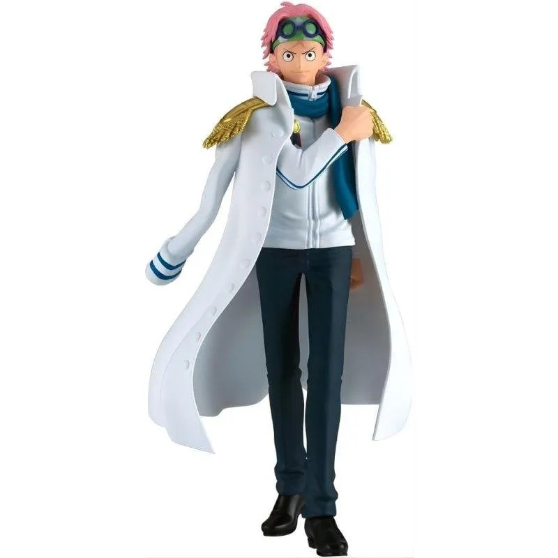 Figura Bandai One Piece Koby The Shukko 18 cm PVC da Collezione - immagine 1