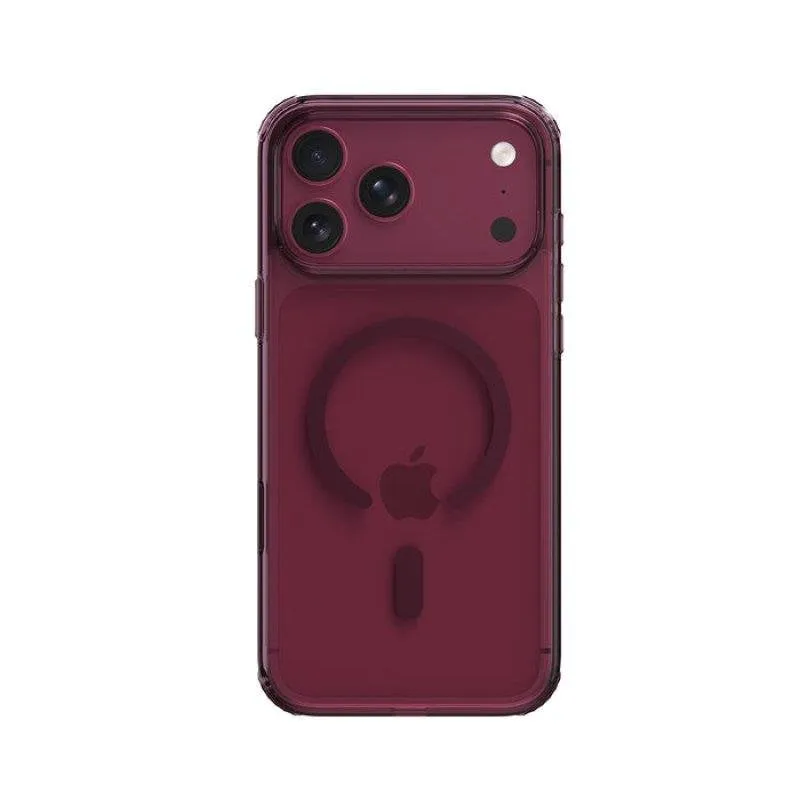 Custodia Raptic Air Clear Bordeaux Compatibile MagSafe per iPhone 18 Pro - immagine 1