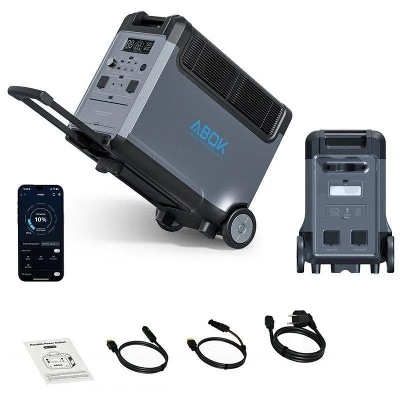 Stazione di energia ABOK Ark3600 3840Wh 15 porte LiFePO4 UPS 10ms - immagine 1
