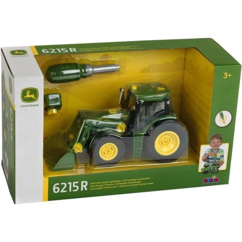 Klein John Deere 6215r Build-it Traktör 1/24 28 pezzi - immagine 1
