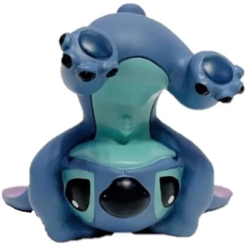 Statua Stitch Enesco Lilo & Stitch Resina 7 cm Dipinta a Mano - immagine 1