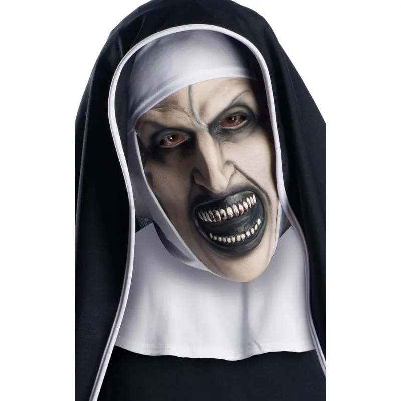 Maschera La Monja Rubies The Nun Adulto con Cuffia Realistica - immagine 1