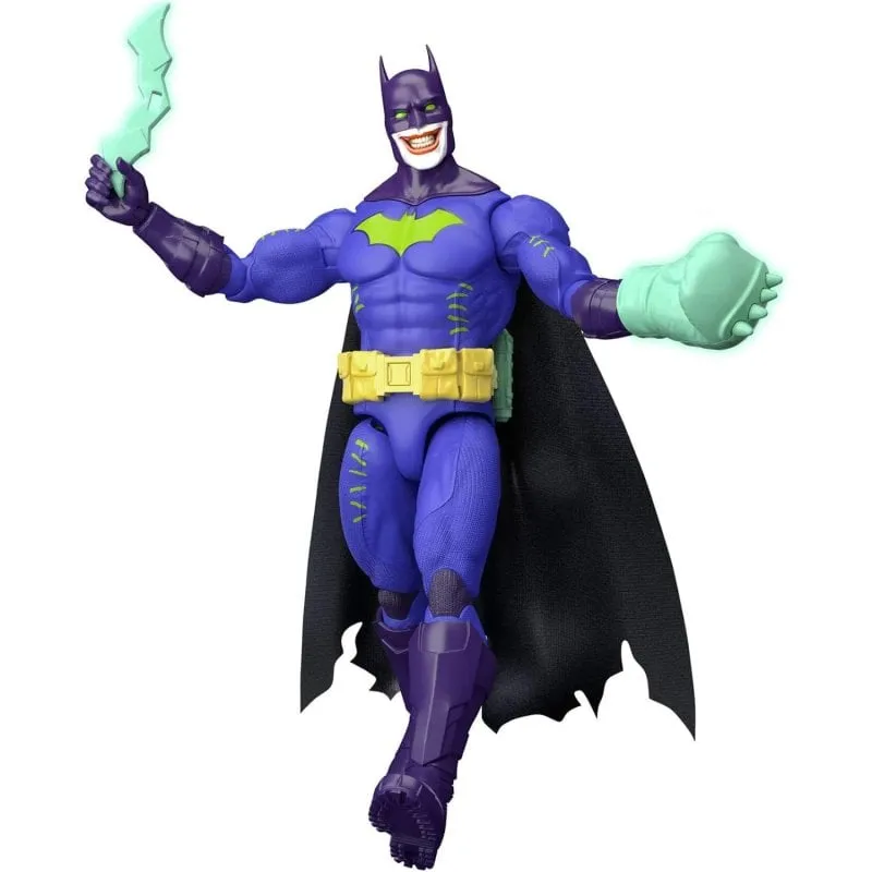 Figura Batman Jokerized Mattel 15 cm Articolata DC Comics - immagine 1