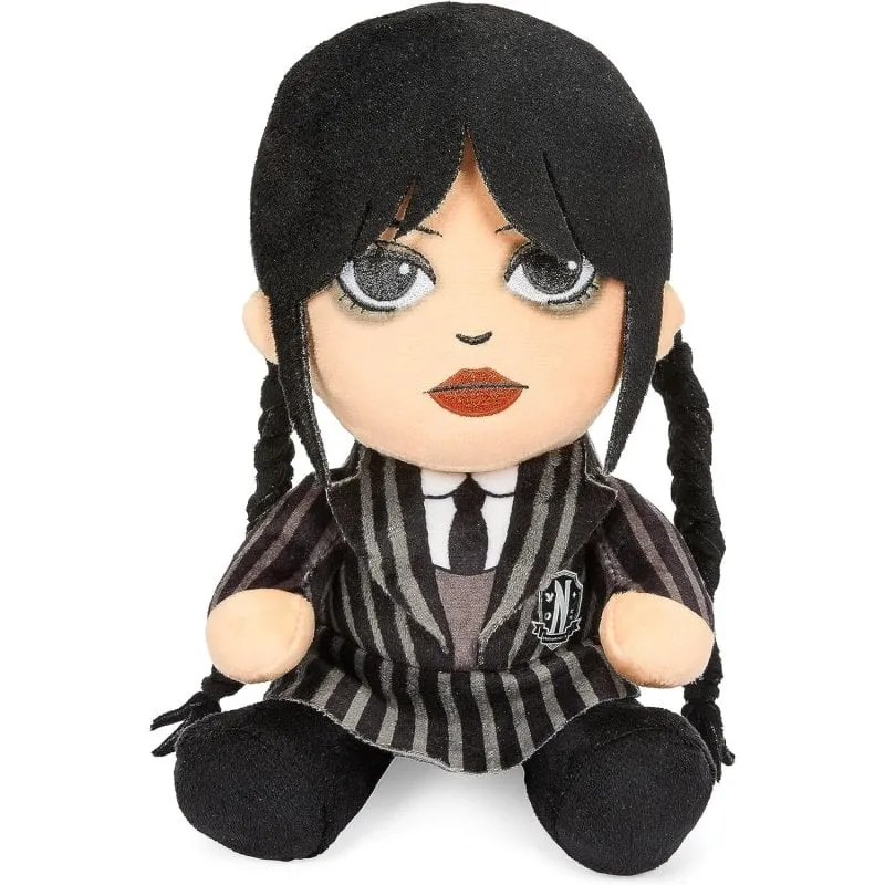Peluche Neca Wednesday Addams 20 cm Licenza Ufficiale MGM - immagine 1