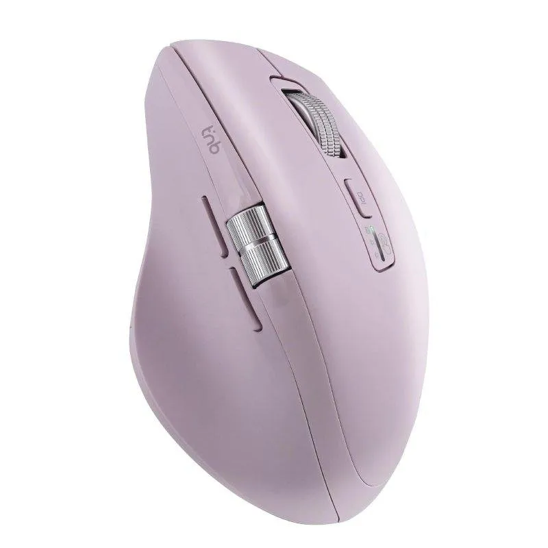 Ratón TnB MWINFINITEPROPK Bluetooth 3200 DPI Rosa Ricaricabile Doppia Rotella - immagine 1