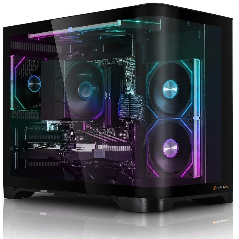 PC fisso Aurum R7 7800X3D AMD 32GB DDR5 2TB SSD RX 9070 XT Windows 11 - immagine 1