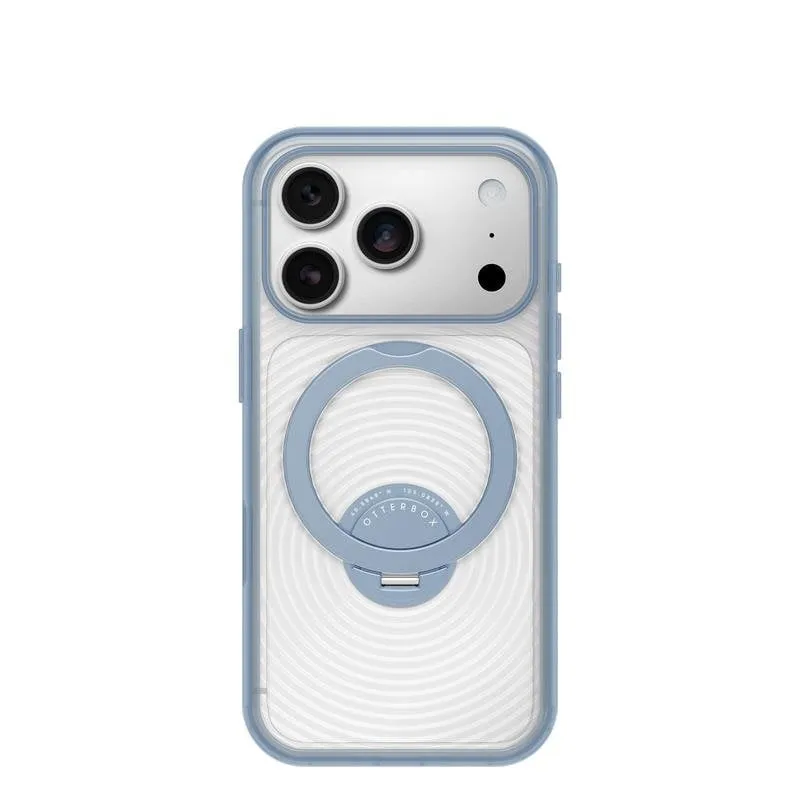 Custodia OtterBox Symmetry Stand MagSafe Blu Trasparente per iPhone 18 Pro/17 Pro - immagine 1