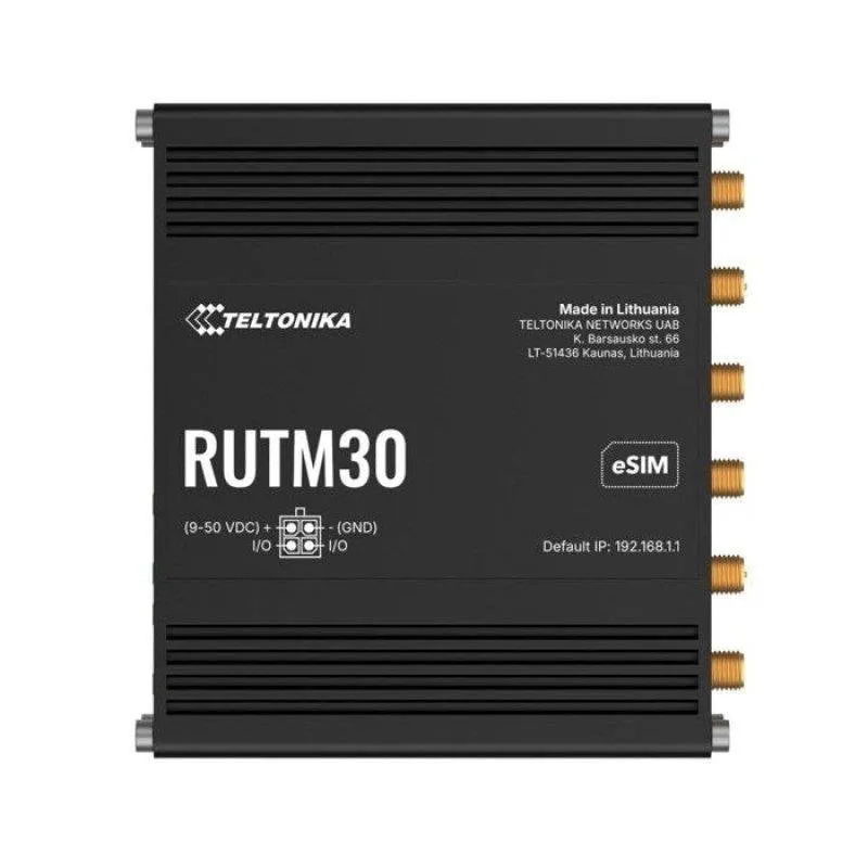 Router Teltonika RUTM30 5G Wi-Fi 5 900 Mbps Dual SIM - immagine 1
