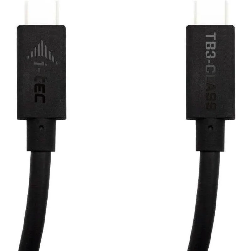 Cavo Thunderbolt I-Tec 3 150cm Compatibile USB-C 40 Gbps 100W Nero - immagine 1