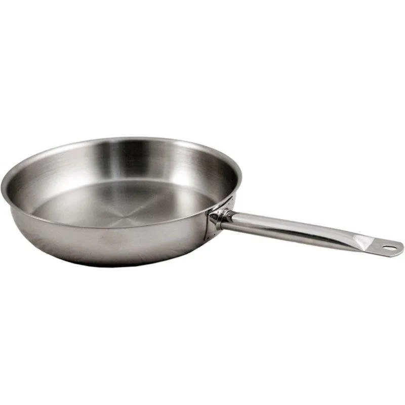 Padella Baumalu in acciaio inox 28 cm, manico fisso rivettato - immagine 1