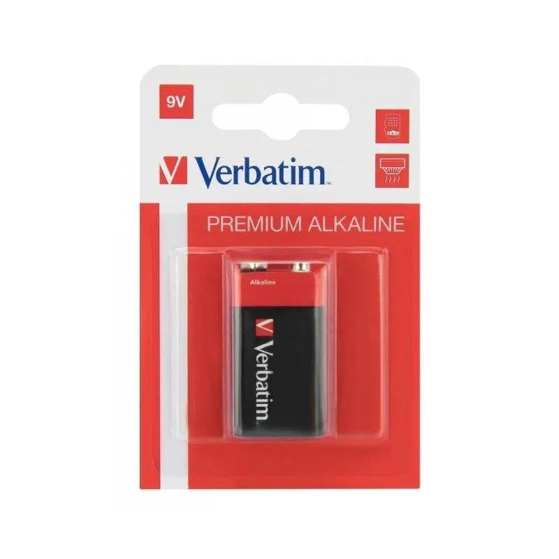 Pila Verbatim 9V 6LR61 Alcaline - immagine 1