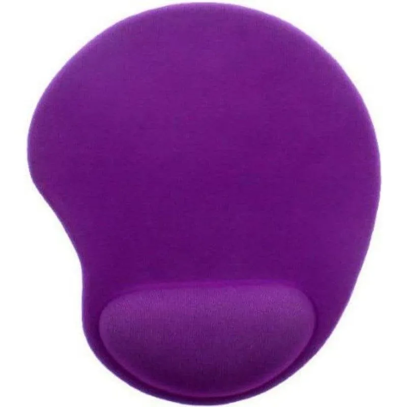 Tappetino mouse TnB TSED100PL con poggiapolsi in gel viola - immagine 1