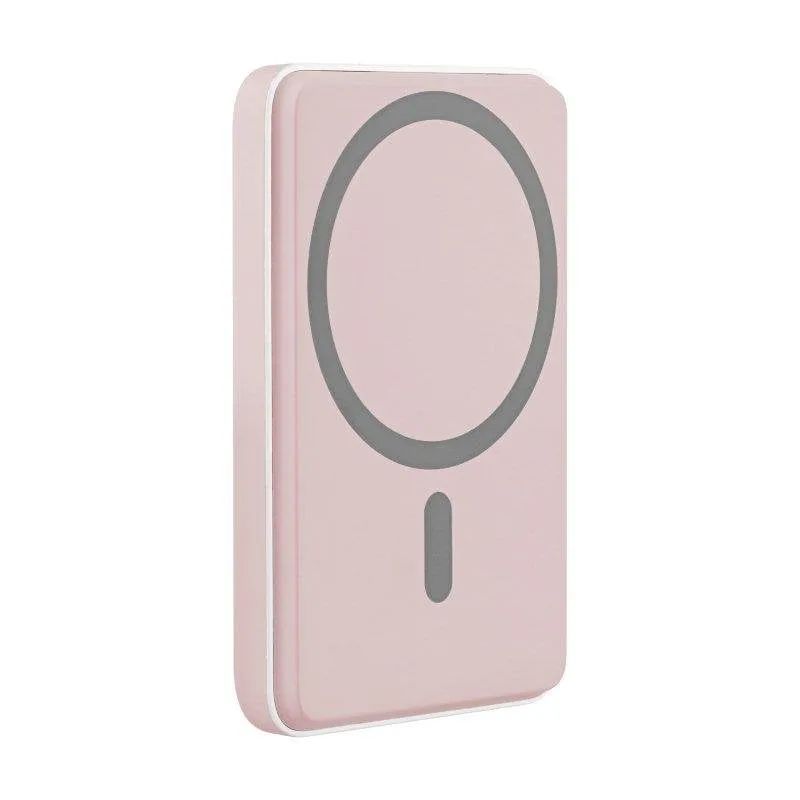 Power Bank TnB PBUMAG5PK 5000 mAh 20 W MagSafe Rosa - immagine 1