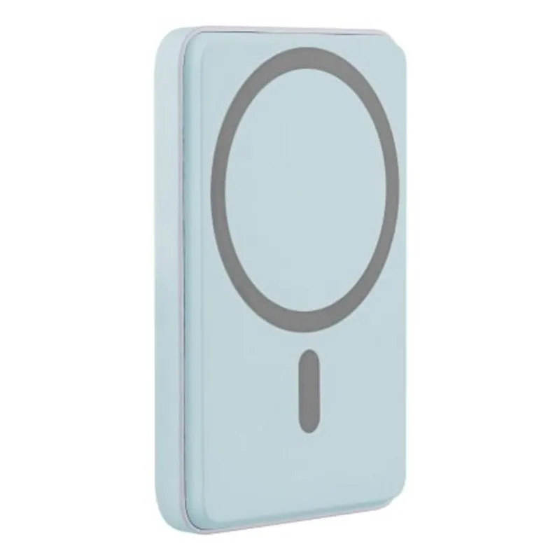 Power Bank TnB PBUMAG5BL 5000 mAh 20 W Ricarica Wireless Blu - immagine 1