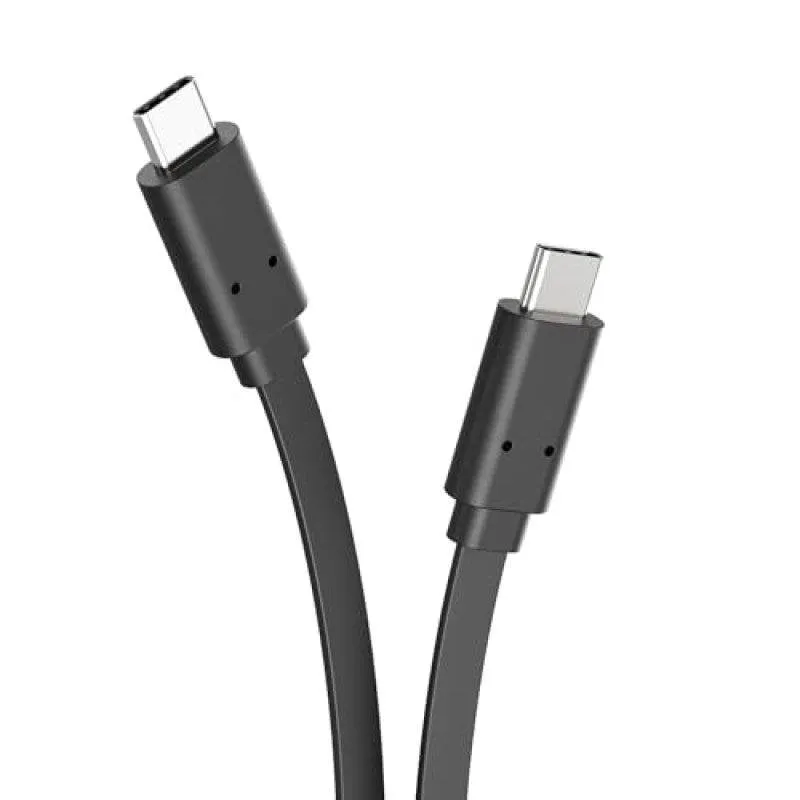 Cavo Tnb TCUSBC03BK USB-C piatto PD 20 W 30 cm nero - immagine 1