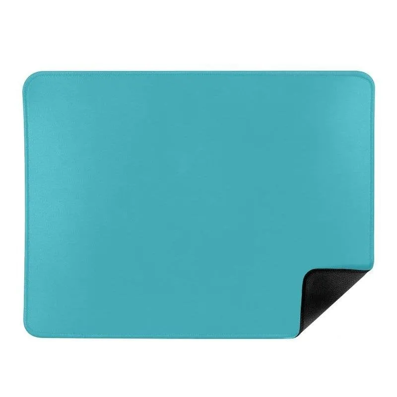 Tappetino mouse TnB TS100XLBL XL blu bordi cuciti 36x27 cm - immagine 1