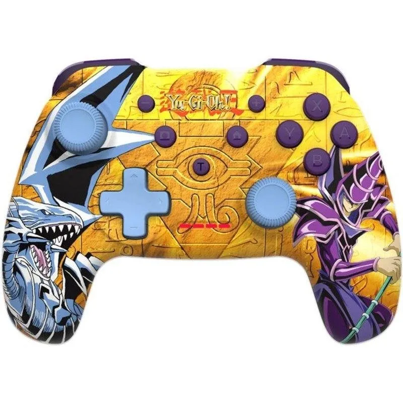 Controller wireless Freaks and Geeks Yu-Gi-Oh Drago Giallo Nintendo Switch PC - immagine 1