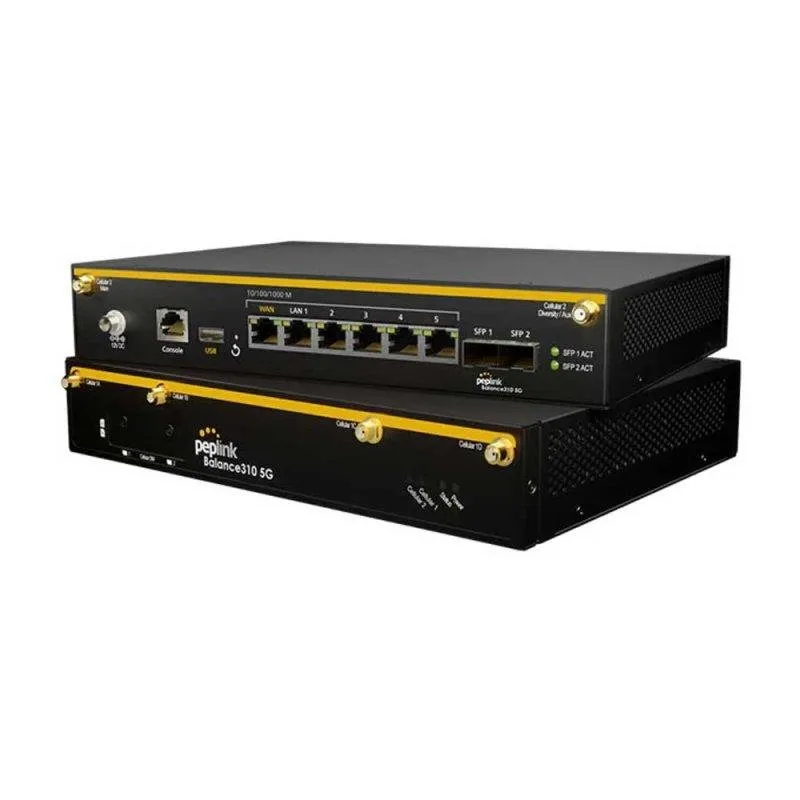 Router Peplink Balance 310 5G LTE 1 Gbps con 2 porte SFP - immagine 1