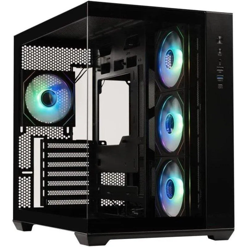 Case PC Cubo Bitfenix AL118 Nero Opaco 4 Ventole ARGB - immagine 1