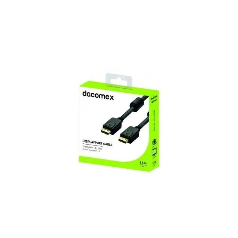 Cavo DisplayPort 1.2 Dacomex 1,5 m - immagine 1