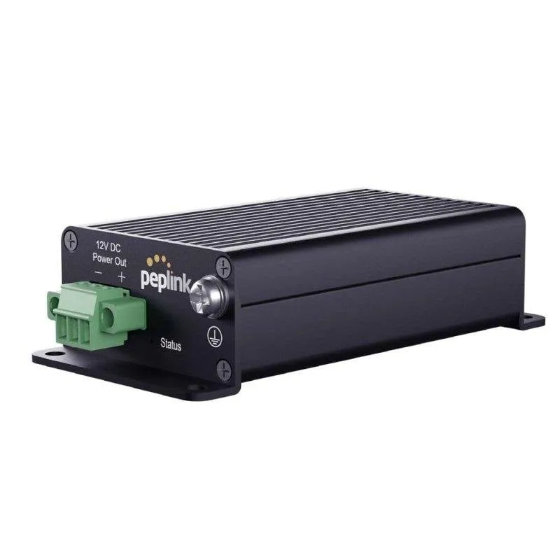 Splitter PoE Industriale Peplink Splitter Max Isolamento Galvanico 12 V 48 W - immagine 1