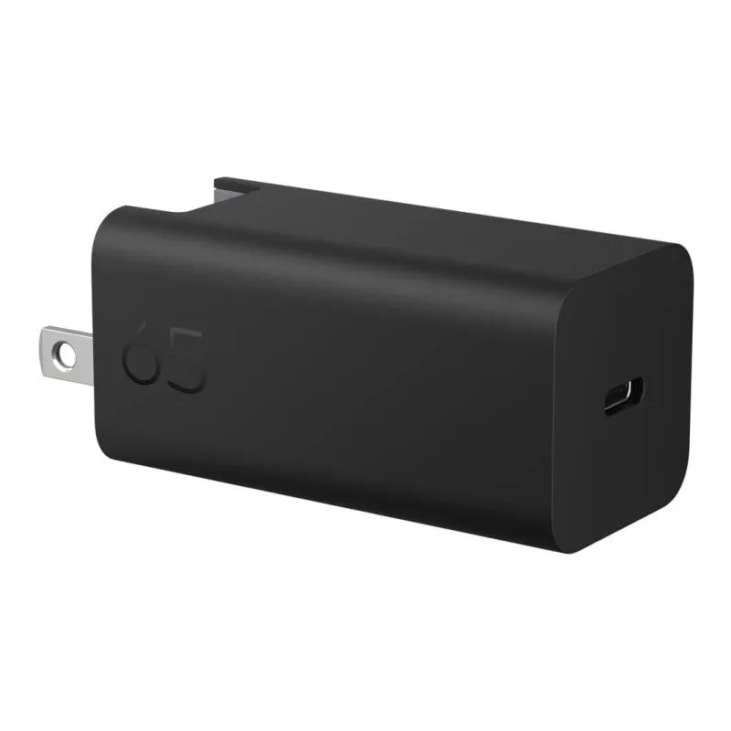 Alimentatore HP GaN 65W USB-C con cavo 2m certificato CE - immagine 1