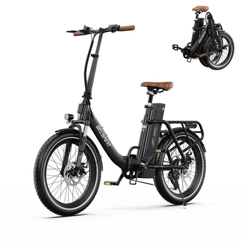 Bicicletta elettrica pieghevole OneSport OT16 Pro 250W 48V 17Ah 20 pollici - immagine 1