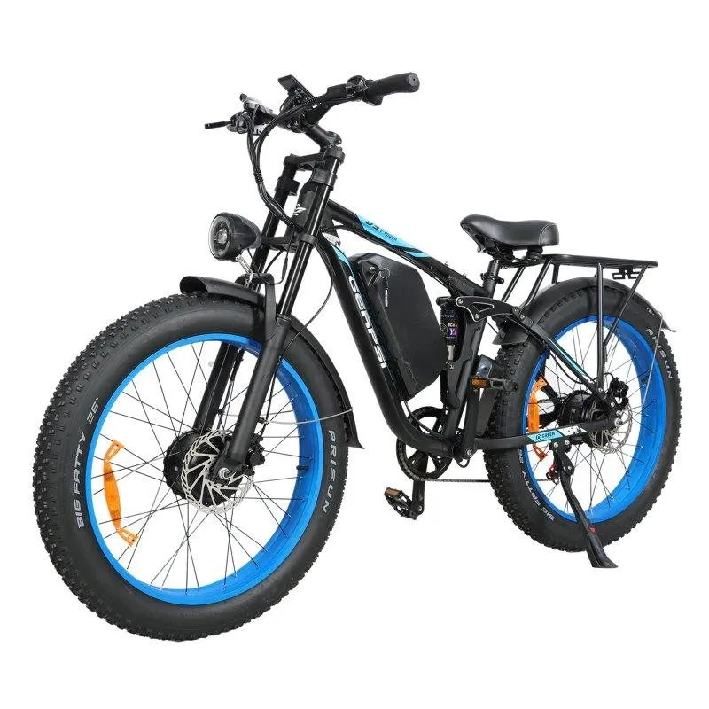 Bicicletta elettrica Baolujie DP-2603 3000W 48V 25Ah Freni idraulici 26x4.0 - immagine 1