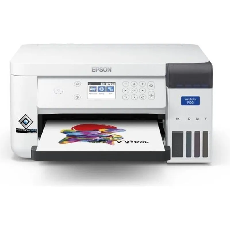 Stampante Sublimazione Termica USB LAN Wi-Fi Epson SureColor SC-F100 A4 4 Colori - immagine 1