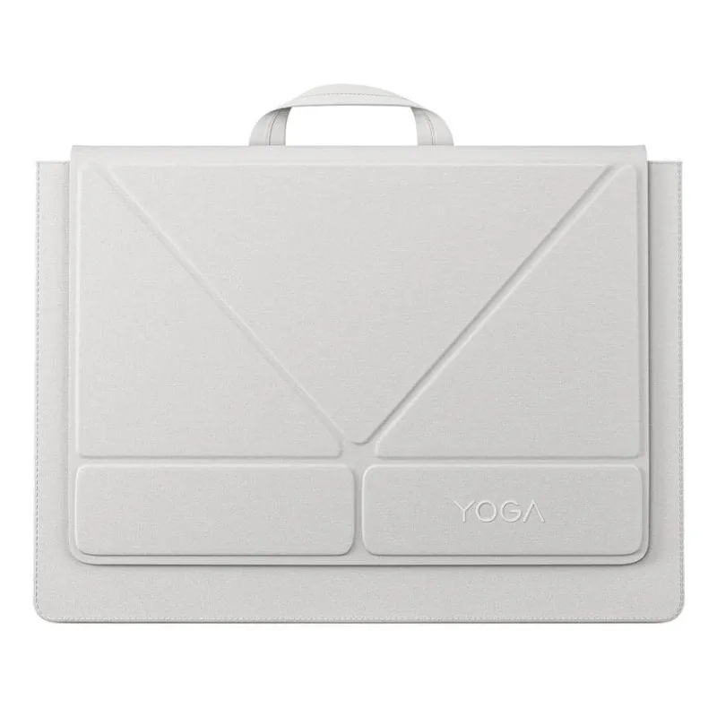 Custodia Lenovo Yoga Tote Sleeve 16" Poliestere Bianco con Maniglia - immagine 1