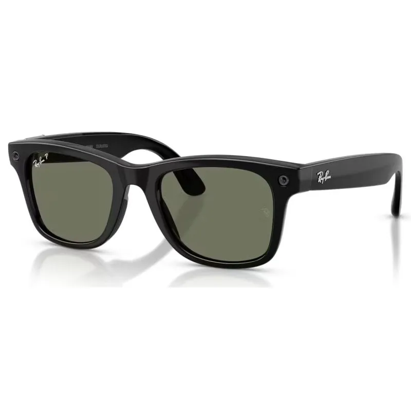 META Ray-Ban Meta Wayfarer Gen 3 Occhiali intelligenti Fotocamera IA Integrata Altoparlanti Nero - immagine 1