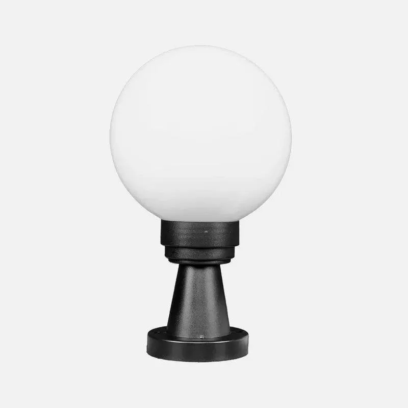 Luminaria da parete esterna FABRILAMP ABANTO Nera IP44 E27 35x20x20 cm - immagine 1