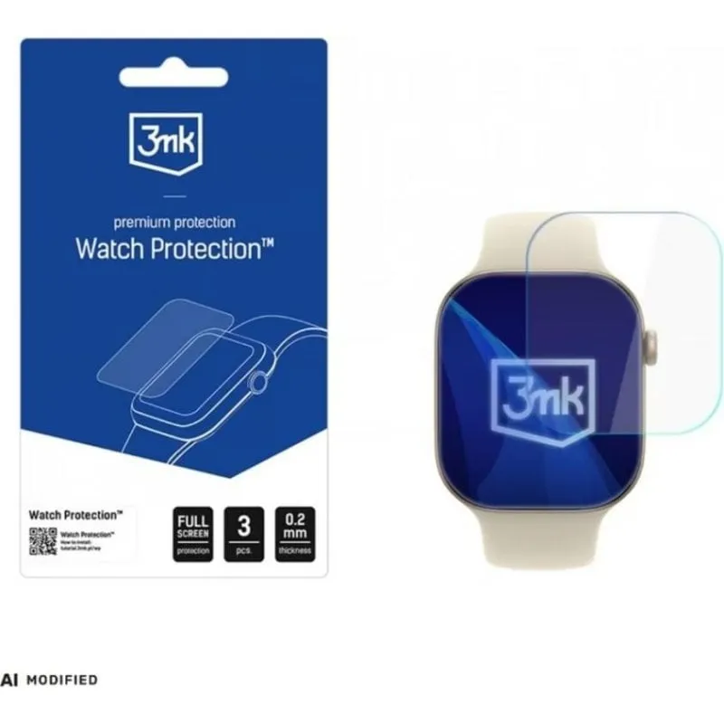 Pellicola protettiva ARC 3MK per Apple Watch 42 mm Trasparente - immagine 1
