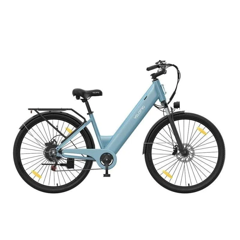 Bicicletta Elettrica Velopro C1 Blu Cielo 250W 36V 13Ah - immagine 1