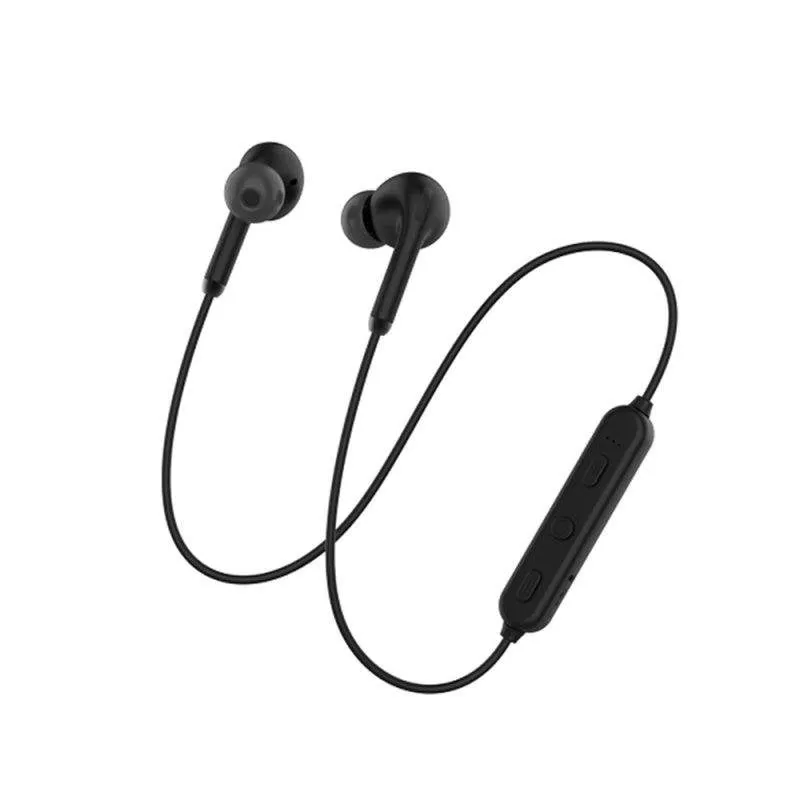 Auricolari INNOVA Inncross wireless Bluetooth con cavo posteriore Nero - immagine 1