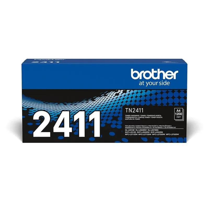 Cartuccia toner Brother TN-2411 Nero 1200 pagine - immagine 1