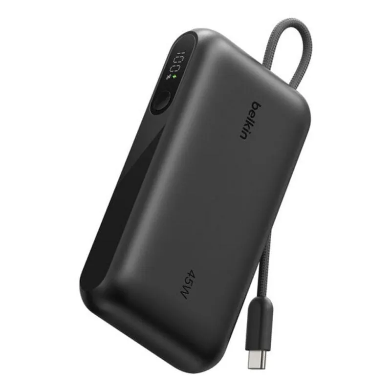 Power Bank Belkin BPB029HQBK 10000 mAh 45 W Nero - immagine 1