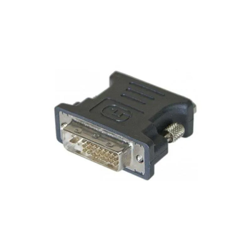 Adattatore Hypertec 581449-HY DVI-I a VGA Maschio-Femmina Nero Nichel - immagine 1