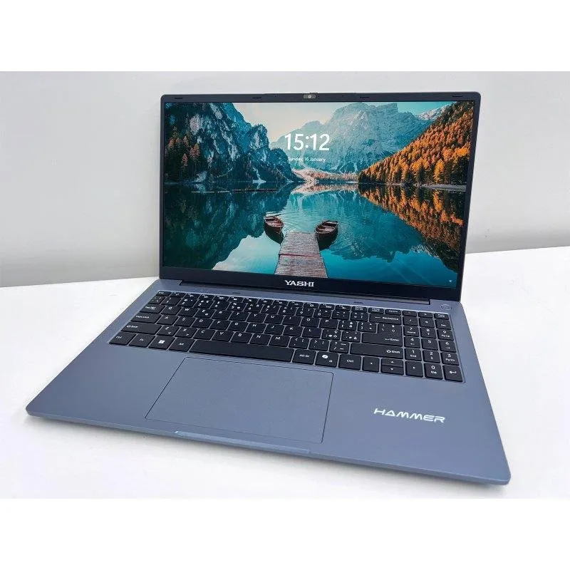 Portatile Yashi Hammer 15.6" AMD Ryzen 7 7730U 8GB 512GB SSD Radeon Graphics Windows 11 Pro - immagine 1