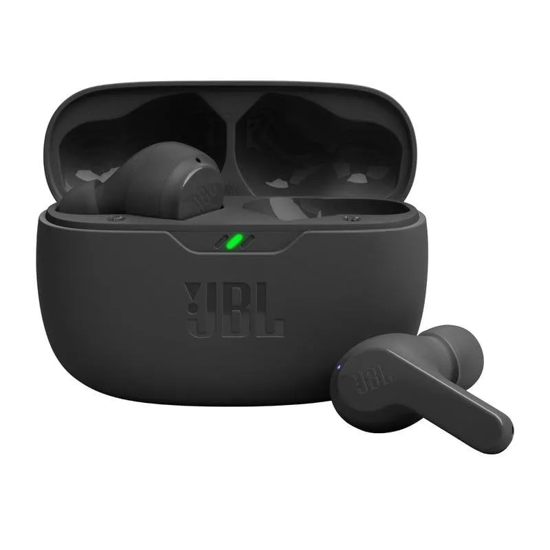 Auricolari JBL Wave Beam wireless Bluetooth IP54 per musica e chiamate neri - immagine 1