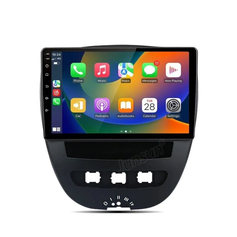 Autoradio JUNSUN 10" Android 15 CarPlay Android Auto 4GB 64GB DAB WiFi - immagine 1