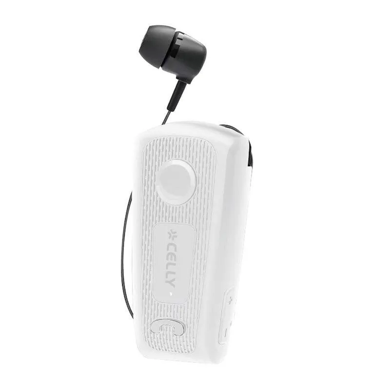Auricolari Celly BHCLIP wireless USB-C con cancellazione rumore Bianco - immagine 1