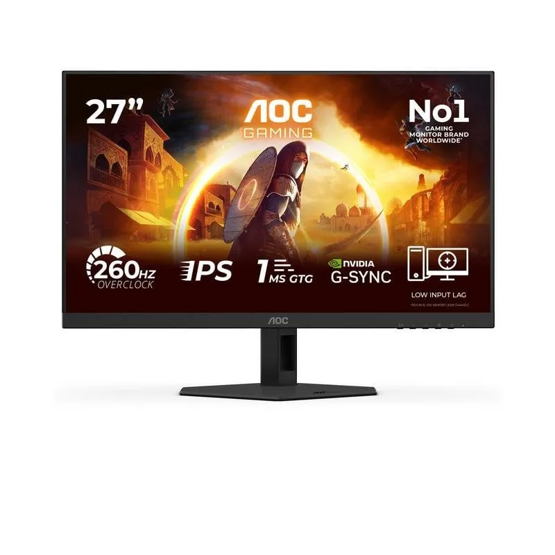 Monitor PC AOC G4 27G4ZREP 27" Full HD 260Hz Fast IPS G-SYNC 1ms - immagine 1