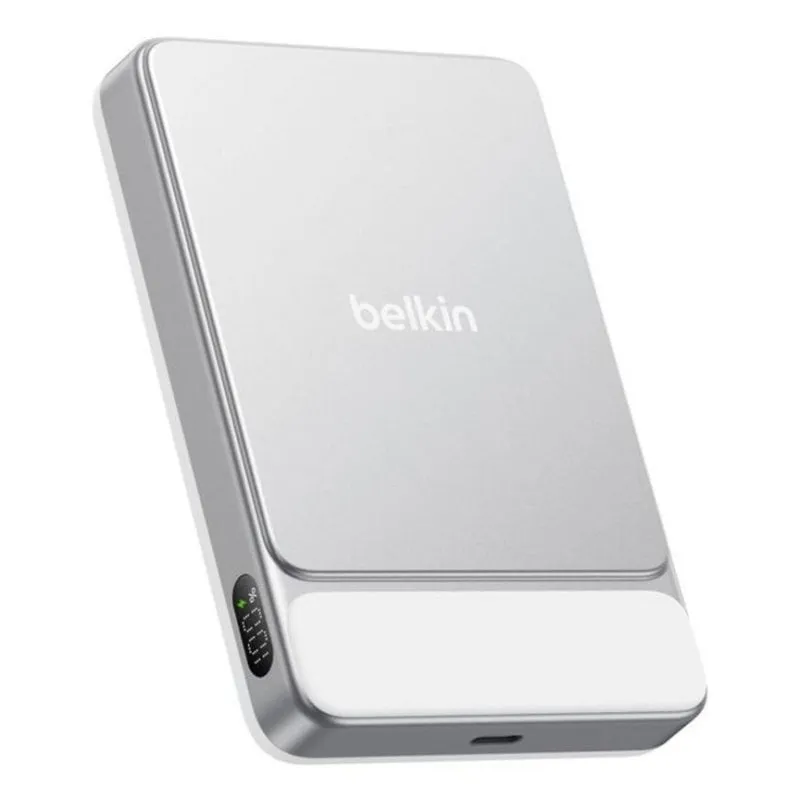 Power Bank Belkin 10000 mAh 30 W Ricarica Rapida Magnetica Bianco - immagine 1