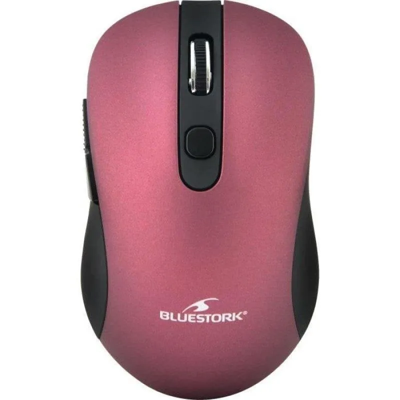 Mouse Bluestork Office 60 WL Wireless RF 1600 DPI Nero Prugna - immagine 1