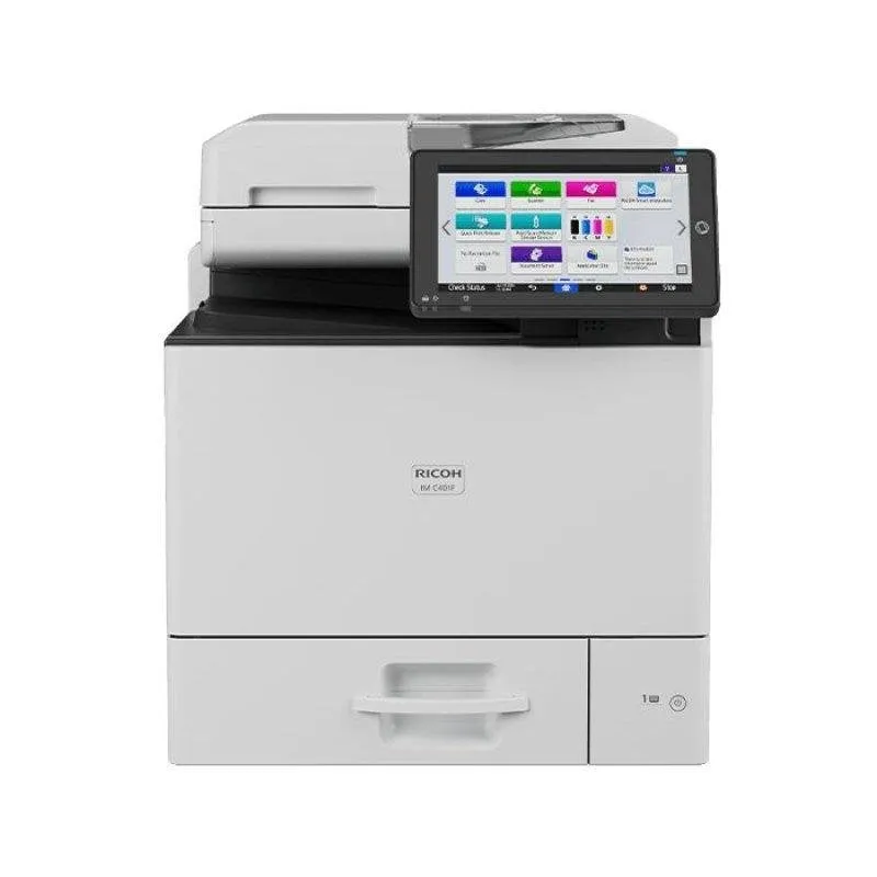 Stampante Laser Wi-Fi Ricoh IMC401F multifunzione con schermo touch 10,1" - immagine 1