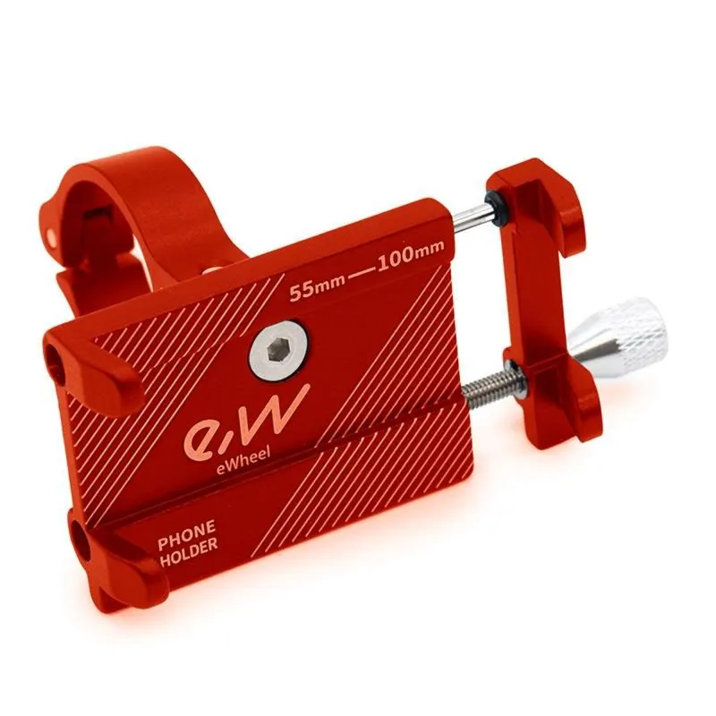 eWheel G81 Supporto telefono da manubrio rosso Cto142 - immagine 1