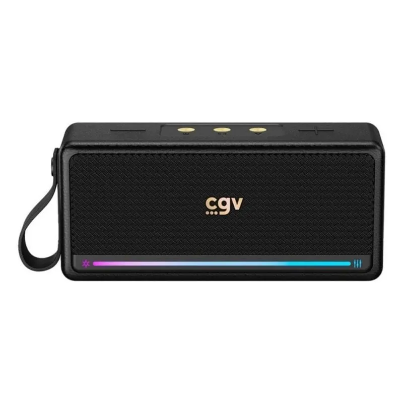 Altoparlanti CGV SolidVibe Max Bluetooth 20W portatile con FM e IP67 - immagine 1