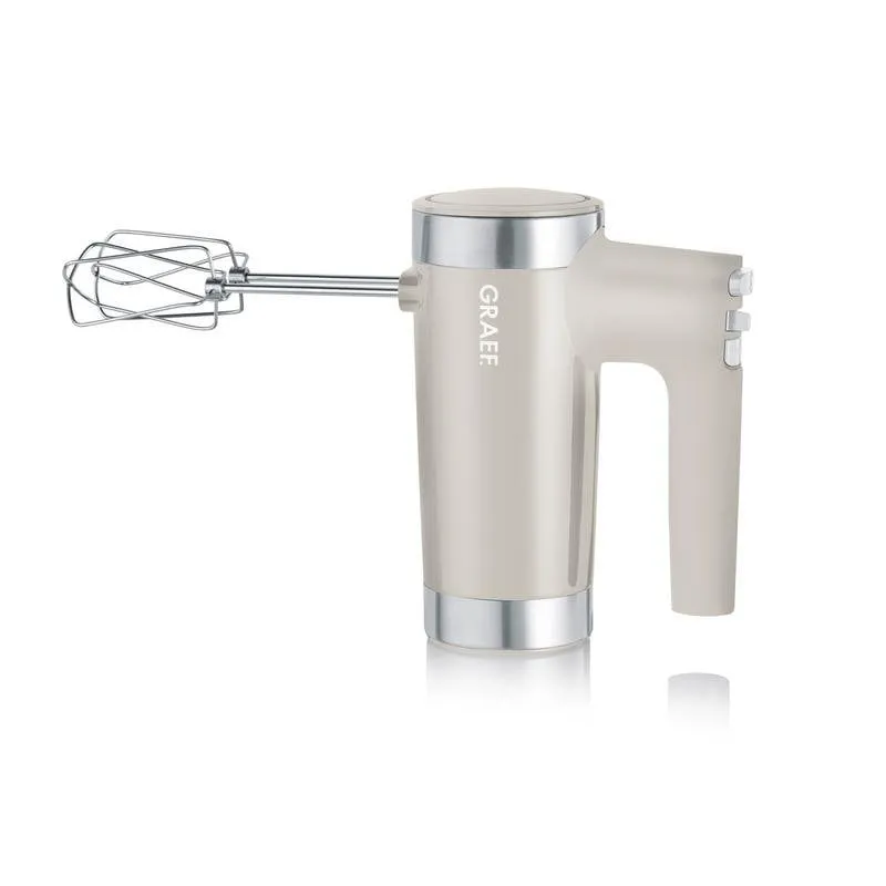 Sbattitore Graef HM508 600W 7 Velocità Turbo Grigio taupe - immagine 1
